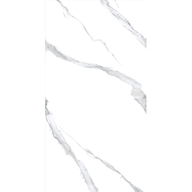 White Calacatta Marble Polished Tile factory